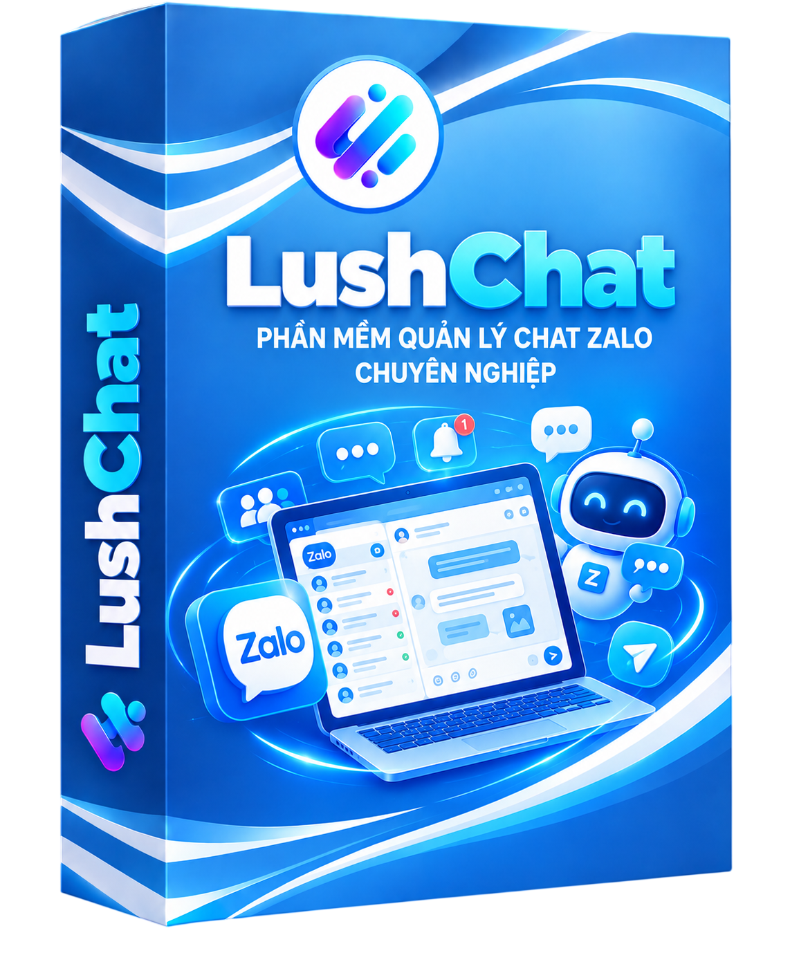 LushChat - Phần mềm quản lý chat Zalo chuyên nghiệp